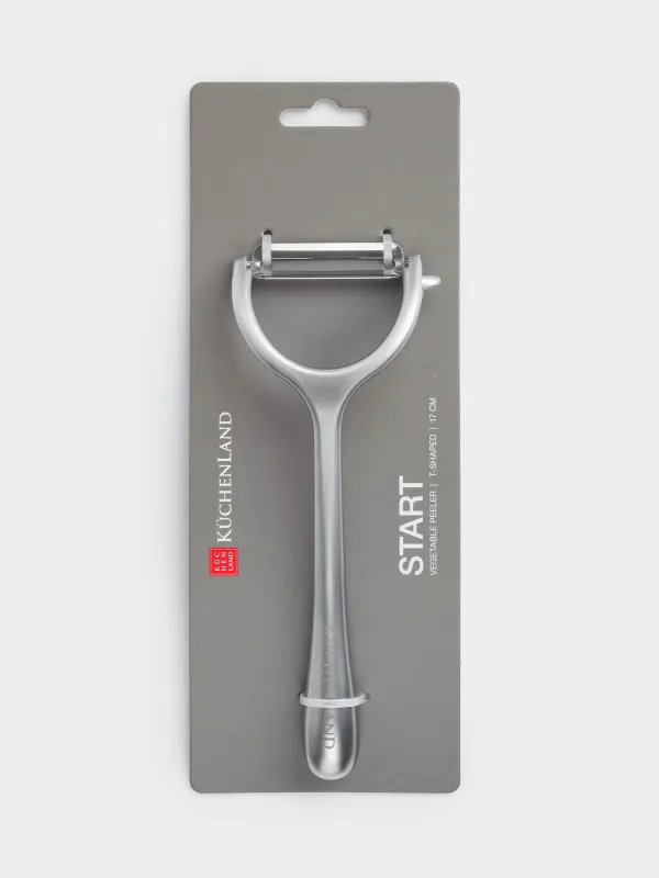Көкөніс тазалағыш, 17 см, металл/пластик, Т-тәрізді, Start, image-7