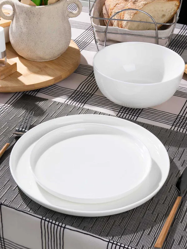 Тарелка обеденная, 26 см, Ideal white, image-6