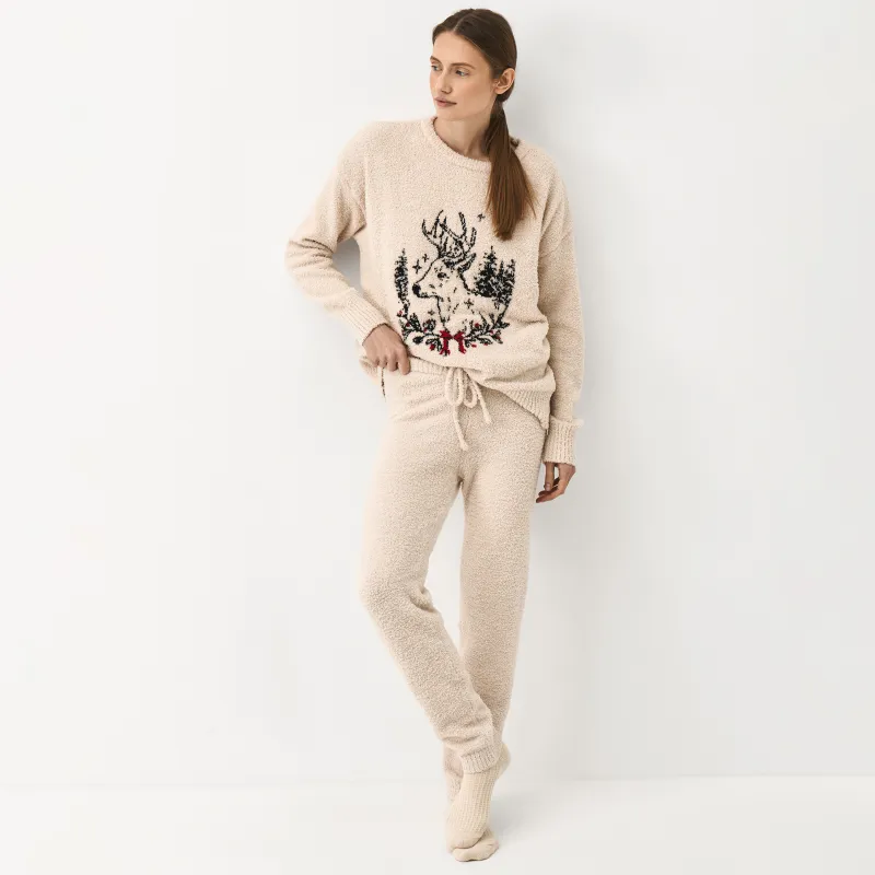 Әйелдер шалбары, үйге арналған, өлшемі L, полиэстер, сарғылт-қоңыр, Aimi