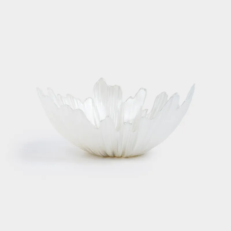 Жеміс вазасы, 26х12 см, шыны Р, сүт түстес/шампан, Verge