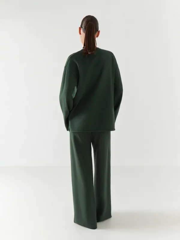 Әйелдер шалбары, өлшемі S, вискоза/полиэстер/нейлон, жасыл, Evelina, image-3