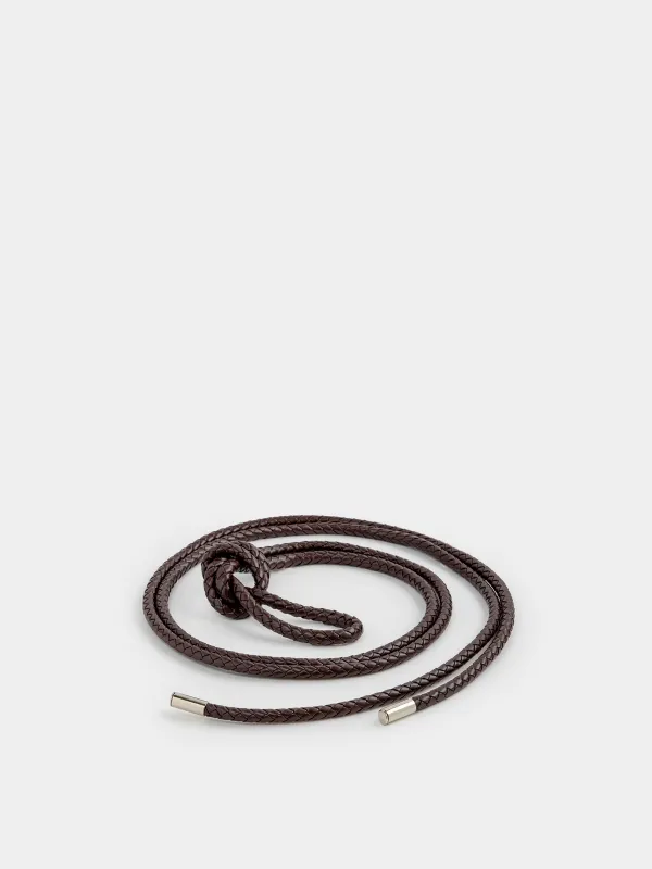 Әйелдер белбеуі, бірыңғай өлшем, полиуретан, қоңыр, Шнур, Cord, image-0