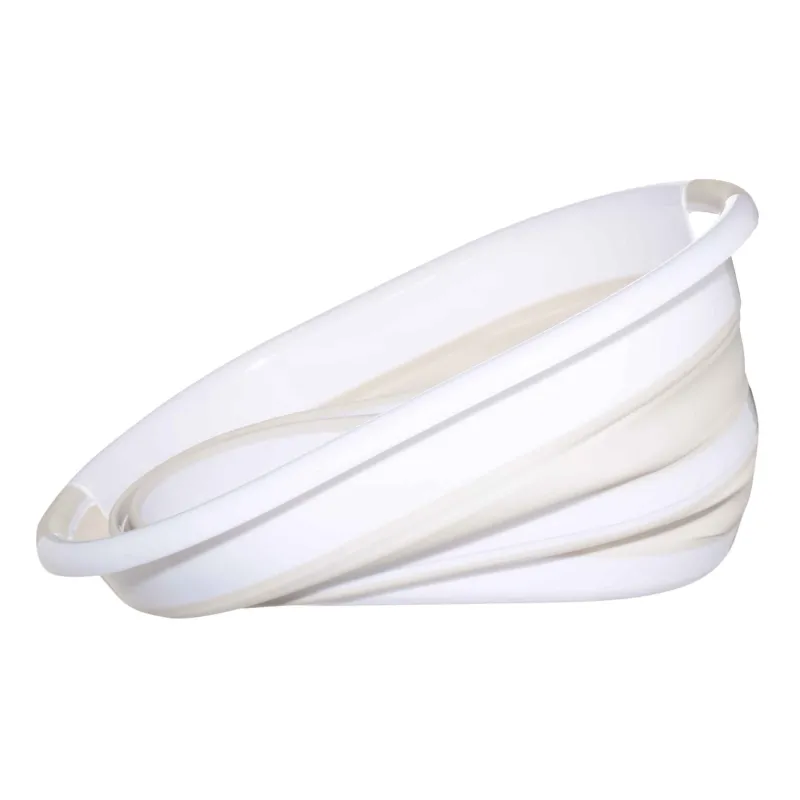 Жиналмалы бассейн, 24 л, сопақ, резеңке / пластик, сұр, Foldaway, image-2