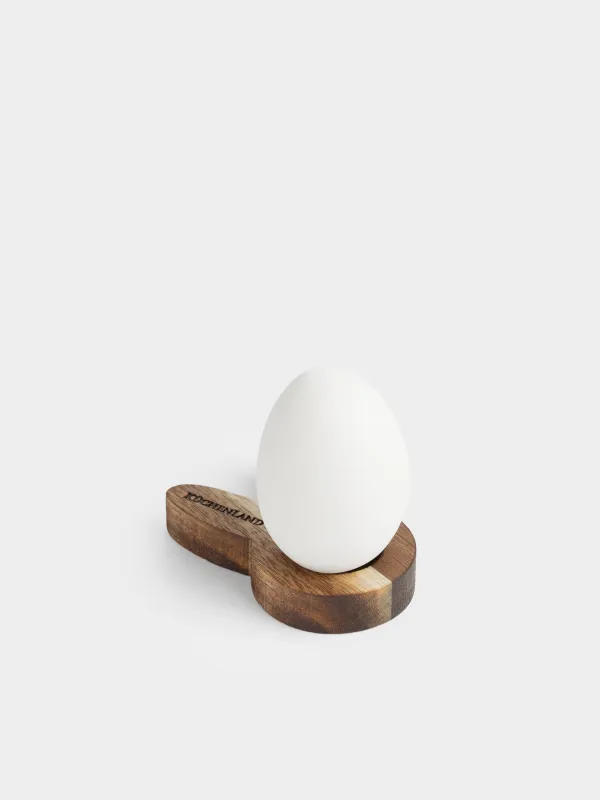 Жұмыртқа тұғыры, 9х6 см, ағаш, Қоян, Noble tree, image-3