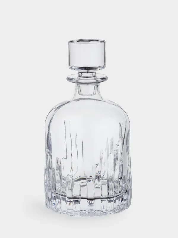 Вискиге арналған жиынтық, 4 адам, 5 зат, графин/стақандар, шыны Р, Harbor, image-1