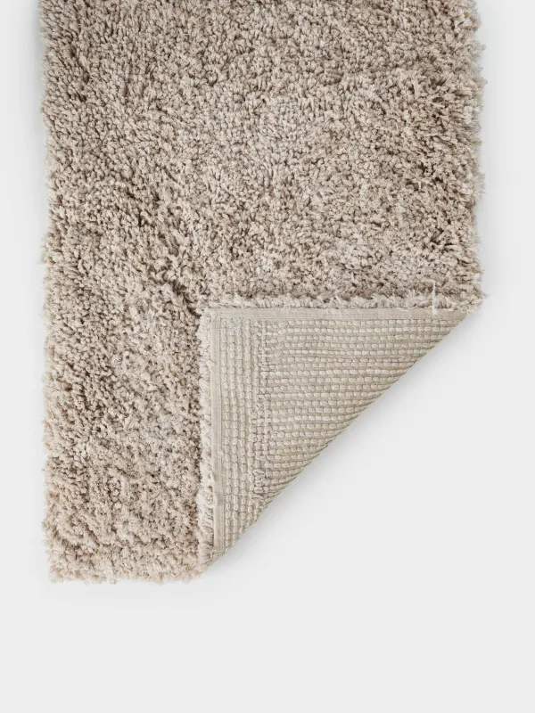 Жуынатын бөлмеге арналған кілемше, 50x80/50x50 см, 2 дана, сырғанауға қарсы, полиэстер, құмды, Spark, image-1