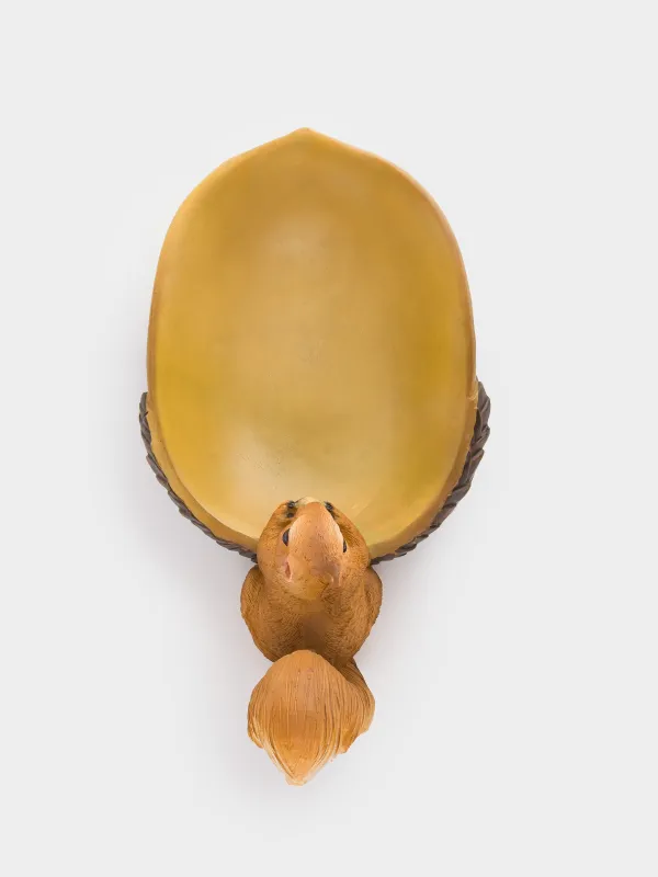 Конфетница, 27х10 см, 270 мл, полирезин, коричневая, Белка, Forest symphony, image-4