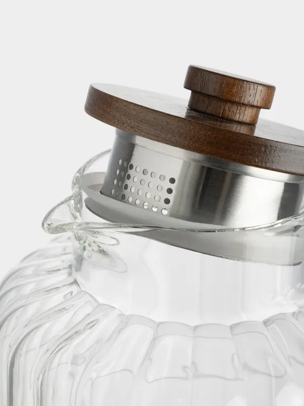 Кувшин, с крышкой-фильтром, Ribby wood, image-2