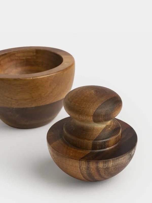 Дәмдеуіштерге арналған ерітінді, 8х5 см, келсапы бар, ағаш, Noble tree, image-2