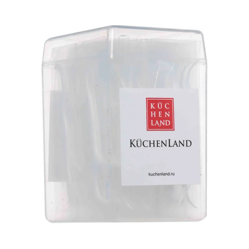 Зубная нить-флосс, 50 шт, в индивидуальной упаковке, пластик, Floss, image-1