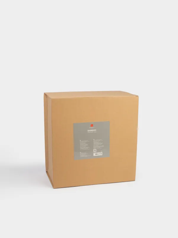 Қақпағы бар тағам, 28x15 см, аяғы бар, бамбук / пластик, дөңгелек, бамбук, image-7