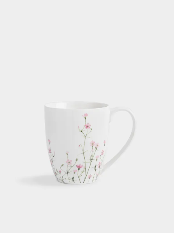 Саптыаяқ, 320 мл, фарфор N, ақ, Дала гүлдері, Meadow, image-0