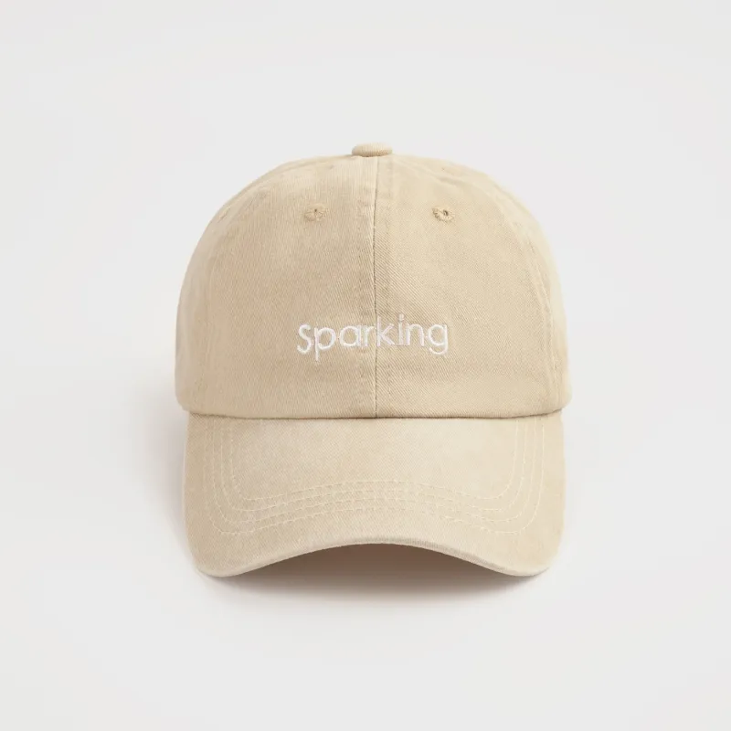 Бейсболка, 57 см, единый размер, хлопок, бежевая, Sparkling, Shore