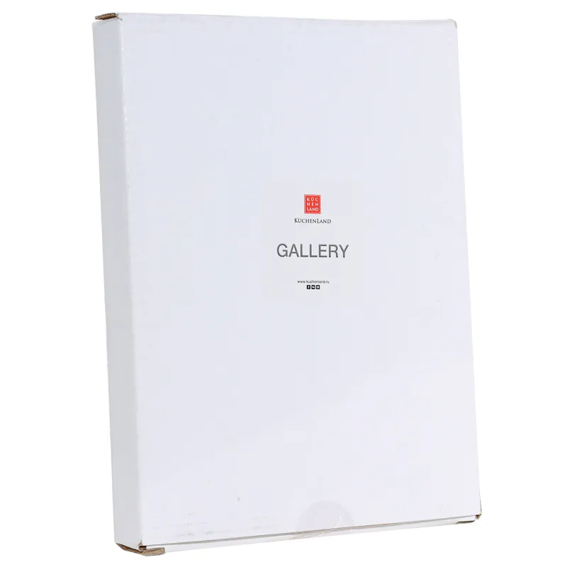 Фото жиектеме, 16х21 см, паспарту, пластик / полиэстер, сұр-Алтын, бұтақ, Gallery, image-1