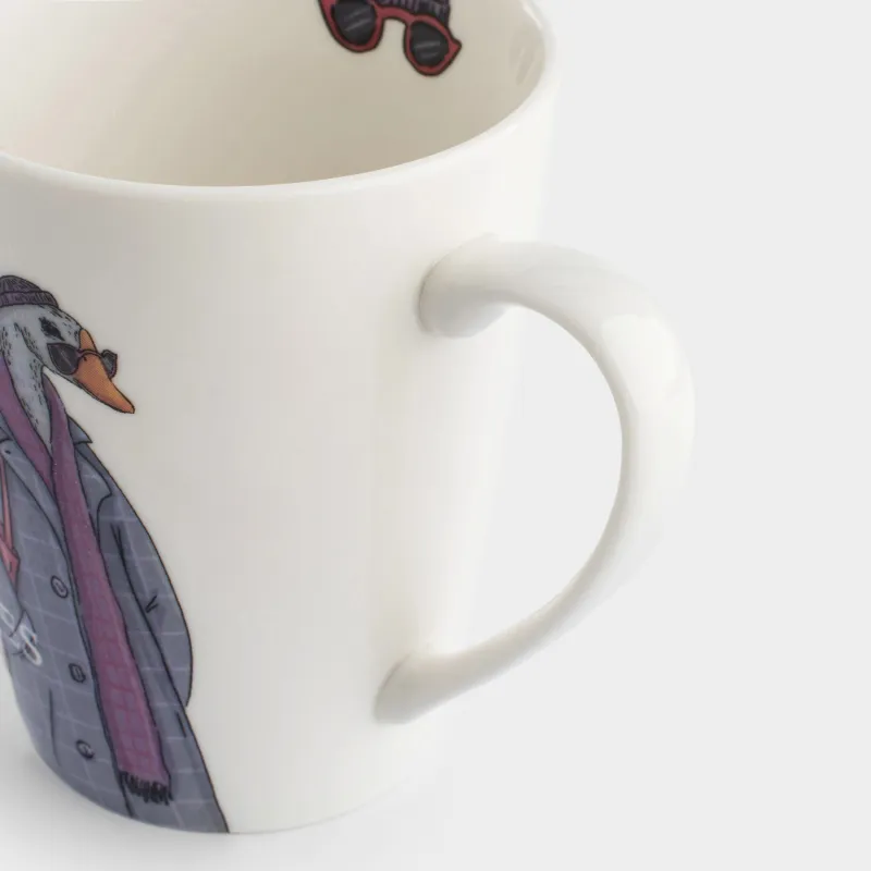 Кружка, 420 мл, Гусь в пальто, Goose, image-6