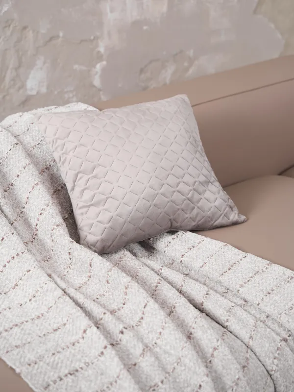 Жастық сәндік, 45х45, көрпе, барқыт, сирень, Ромбтар, Sewing, image-2