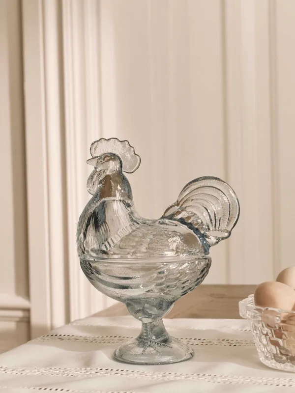 Сақтау ыдысы, 10х21 см, 200 мл, аяқты, шыны Р, түс, Әтеш, Easter pullet, image-6