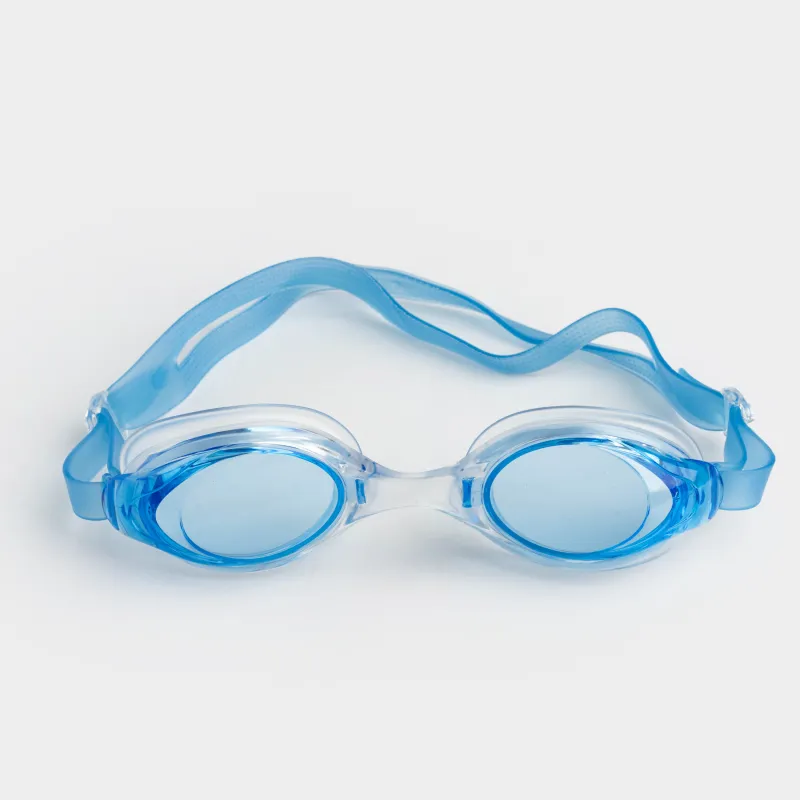 Жүзуге арналған көзілдірік, қорапта, пластик/резеңке, көк, Swim