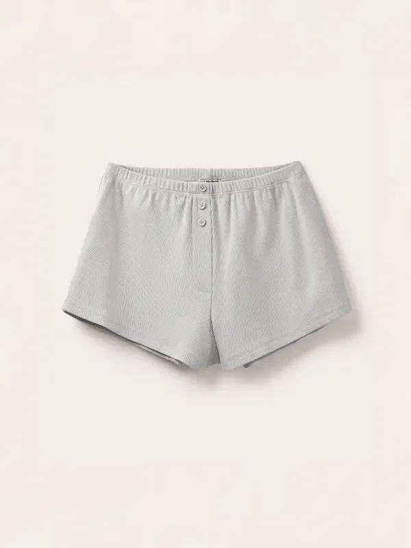 Әйелдер костюмі, үйге арналған, өлшемі S, шорттары бар, мақта/эластан, ақшыл сұр, Katniss, image-11