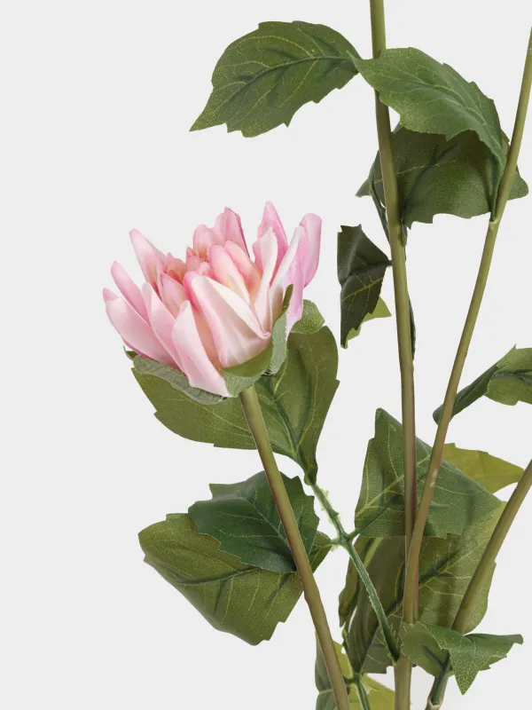 Сәндік бұтақ, 85 см, полиэстер, Ақ және қызғылт нарғызгүл, Flower garden, image-2