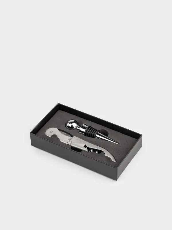 Sommelier жиынтығы, 2 зат, металл/силикон, Matt, Bar, image-8