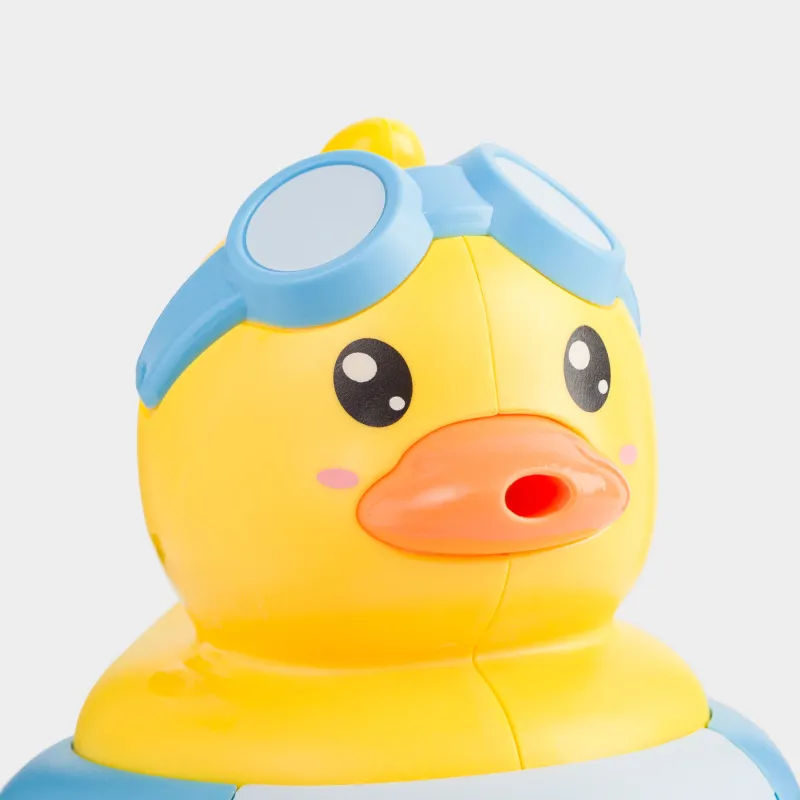 Су тапаншасы, 19 см, пластик, сары, Шеңбердегі үйрек, Duck yellow, image-5