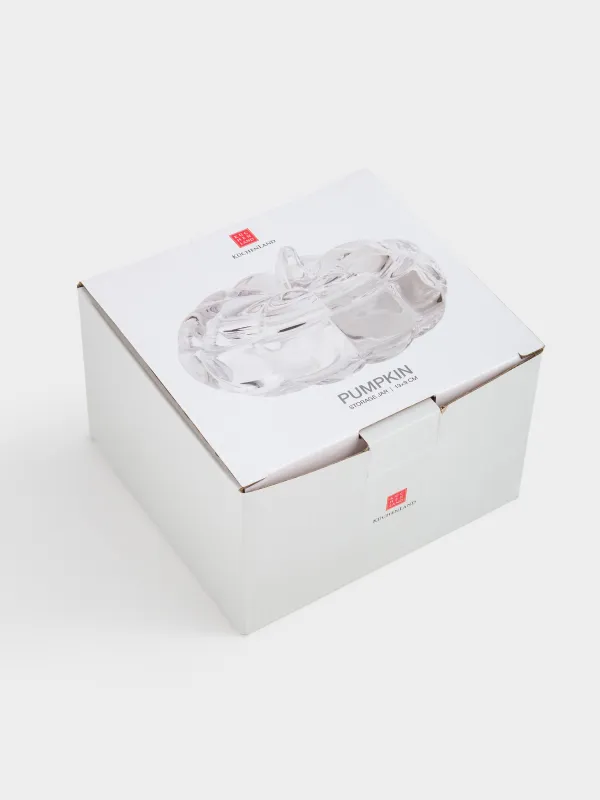 Емкость для хранения, 13х8 см, 200 мл, стекло Р, Тыква, Pumpkin, image-4