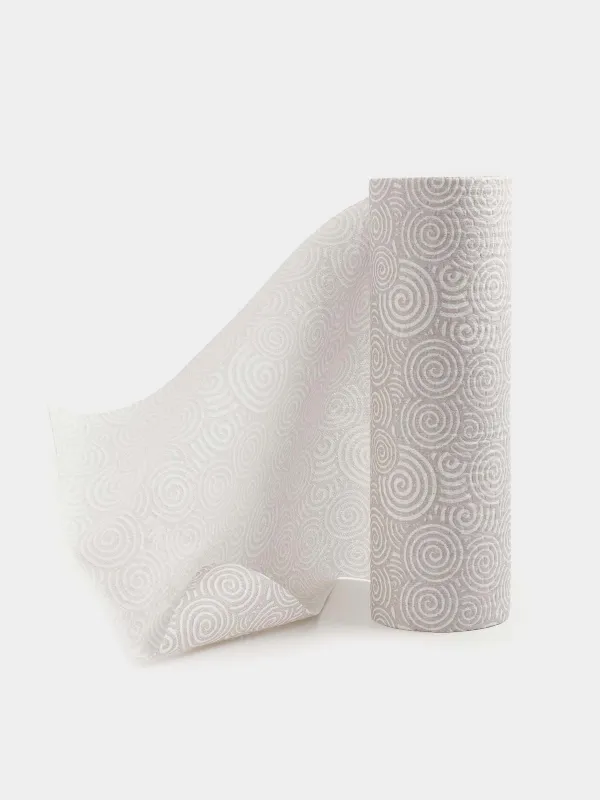 Рулонды сүлгілер, 25х25 см, 50 дана, сұр, Шиыршықтар, Roll, image-2