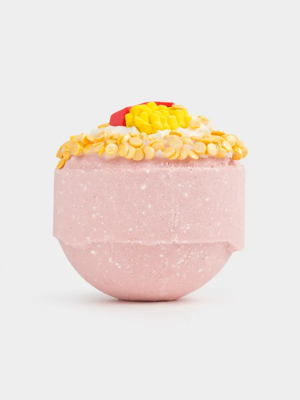 Ваннаға арналған бомба, 130 гр, ойыншықпен, шабдалы, Тутти-фрутти, Фри, Food spa, image-2