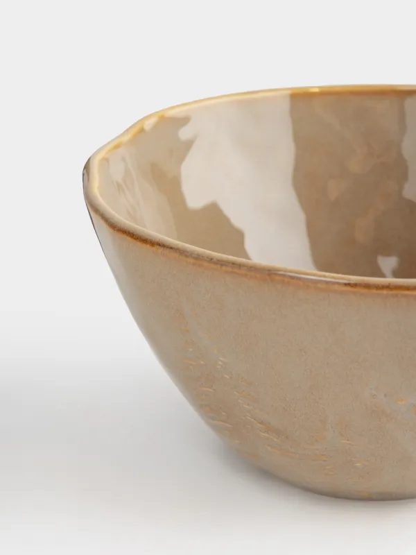 Салат ыдысы, 15х8 см, керамика, түс, Дизайн, Snowy forest, image-2