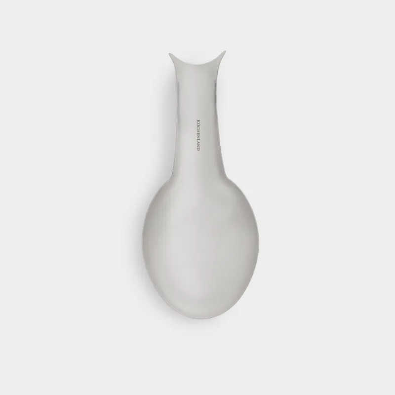 Подставка под ложку, 26 см, сталь, матовая, Classic