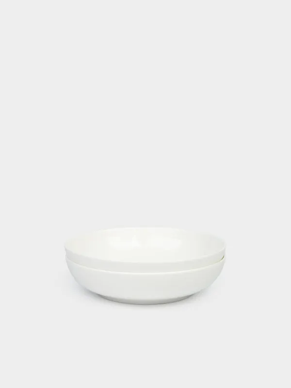 Тарелка суповая, 20 см, 2 шт, 900 мл, фарфор F, белая, Ideal white, image-0