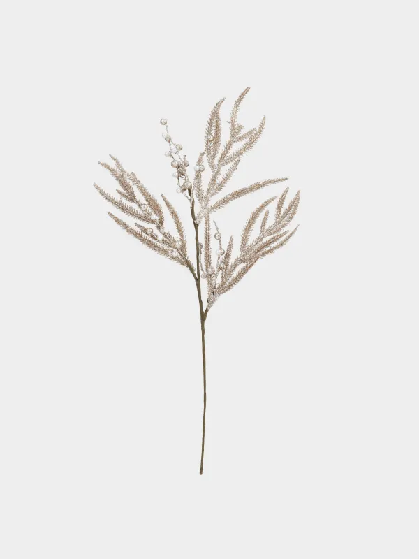 Ветка декоративная, 70 см, Ель с бусинами, Sparkle decor, image-0