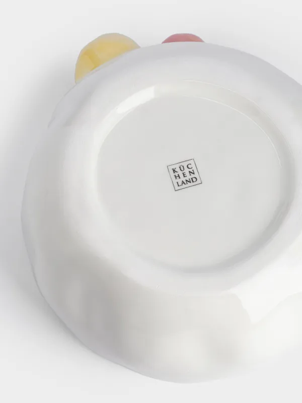 Салатник, 17х7 см, Персик и груша, Crumple fruits, image-4