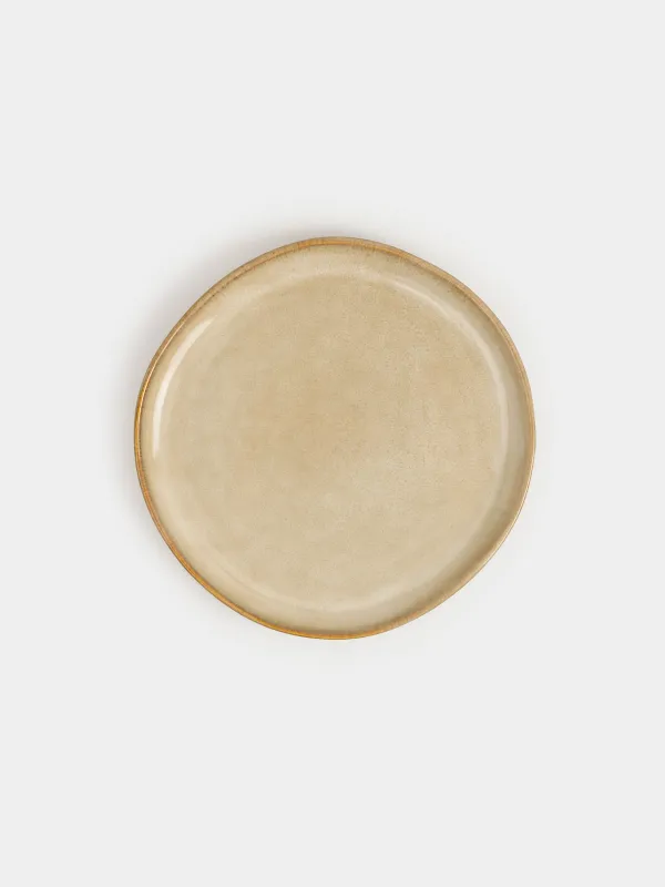 Ас сервизі, 6 адам, 18 зат керамика, сарғылт-қоңыр, Burgos, image-4