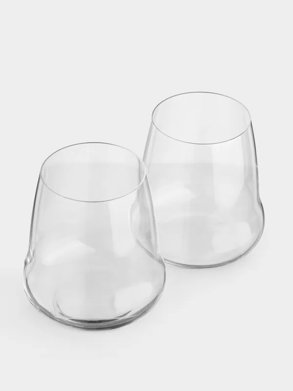 Стакан, 10 см, 390 мл, 2 шт, кристальное стекло, Montello, image-2