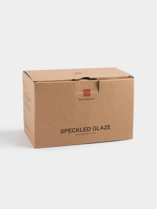 Кружка, 360 мл, 2 шт, в крапинку, Speckled glaze, image-8