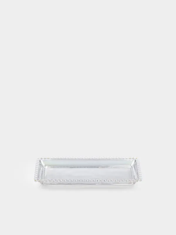 Табақша, 30х12 см, тікбұрышты, шыны, Меруерт, Moon, image-1