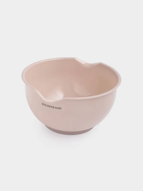 Тостаған, 1,5/2/2,5 L, 3 дана, қара өрік, пластик, бежевый / кілегей / сүт, Soft kitchen, image-5