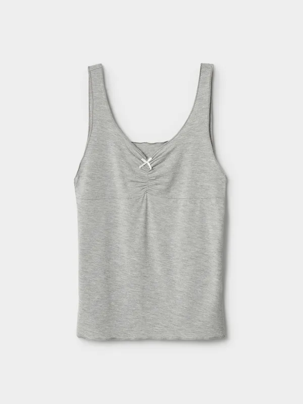 Әйелдер ішкөйлегі, үйге арналған, өлшемі M, қысқартылған, вискоза/спандекс, сұр, Braith, image-5