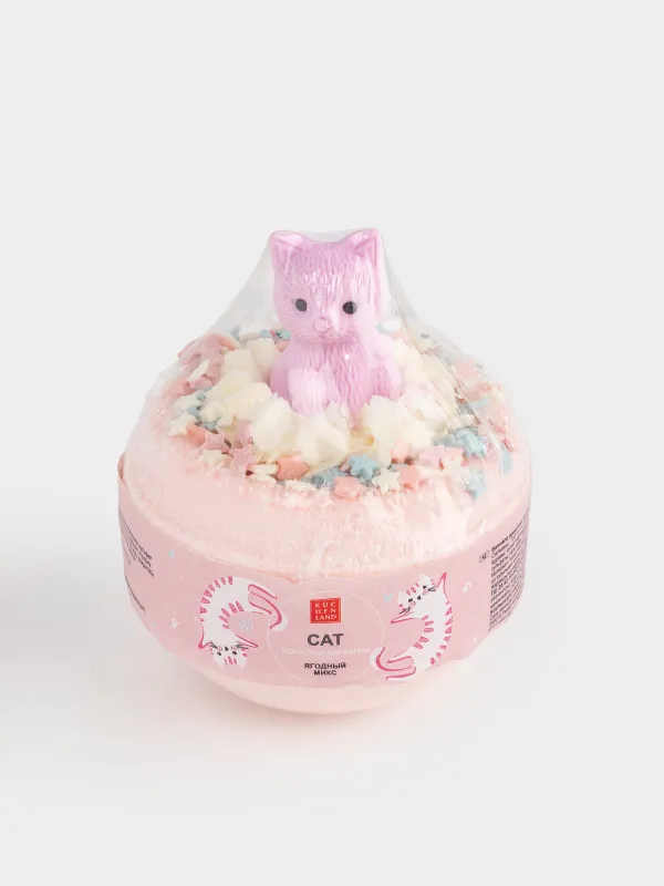 Бомбочка для ванны, с игрушкой, Cat, image-2