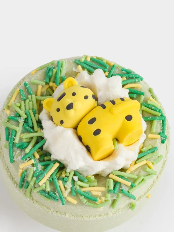 Ваннаға арналған бомба, 130 гр, ойыншығы бар, жасыл, Қауын, Жолбарыс, Tiger, image-1