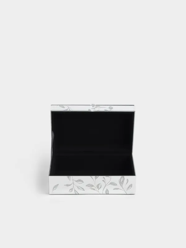 Зергерлік қобдиша, 21х9 см, шыны, айнасы бар, Бұтақтар, Glossy, image-2