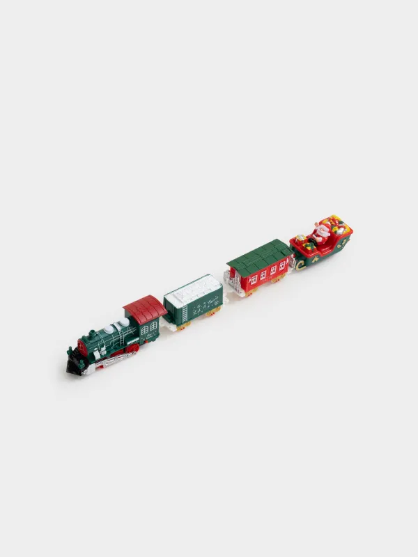 Ойыншық теміржол, М, музыкалық, жарықтандырылған, аспалы, Пойыз, Game rail, image-8