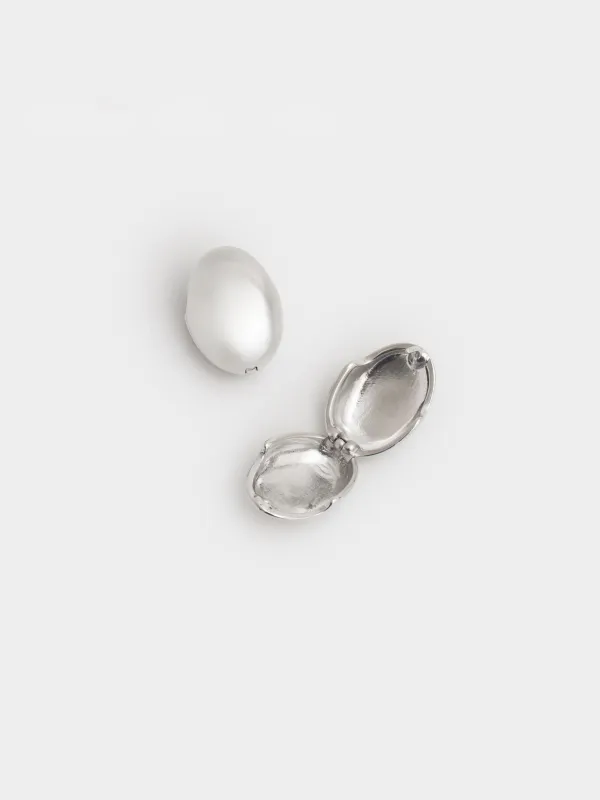 Серьги-пусеты, 1,5 см, 2 шт, металл, серебристые, Jewelry, image-1