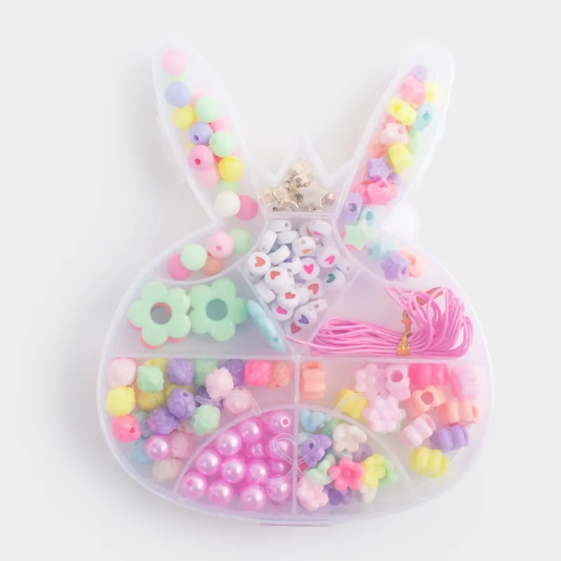 Шығармашылық жиынтығы, 14х12 см, зергерлік бұйымдар жасау, пластик, қоян, Creative