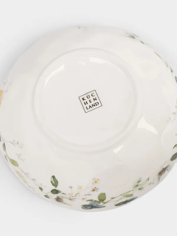 Салатник, 17х6 см, Кролик с цветами, Natural Easter, image-4