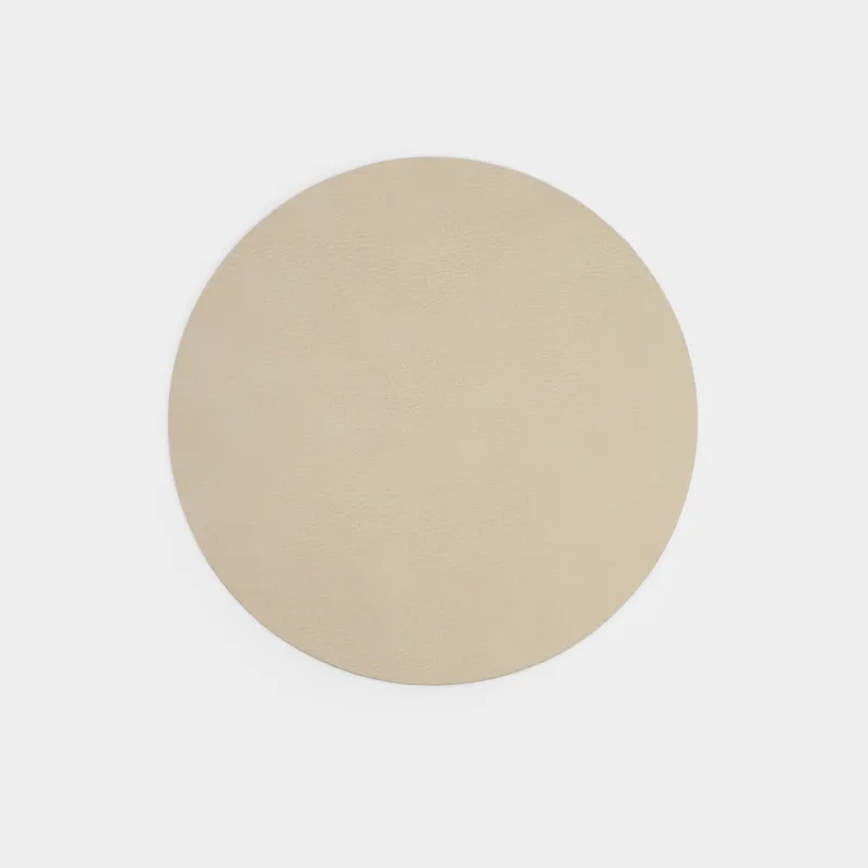 Аспап астындағы майлық, 33 см, ПВХ, дөңгелек, сарғылт, Rock