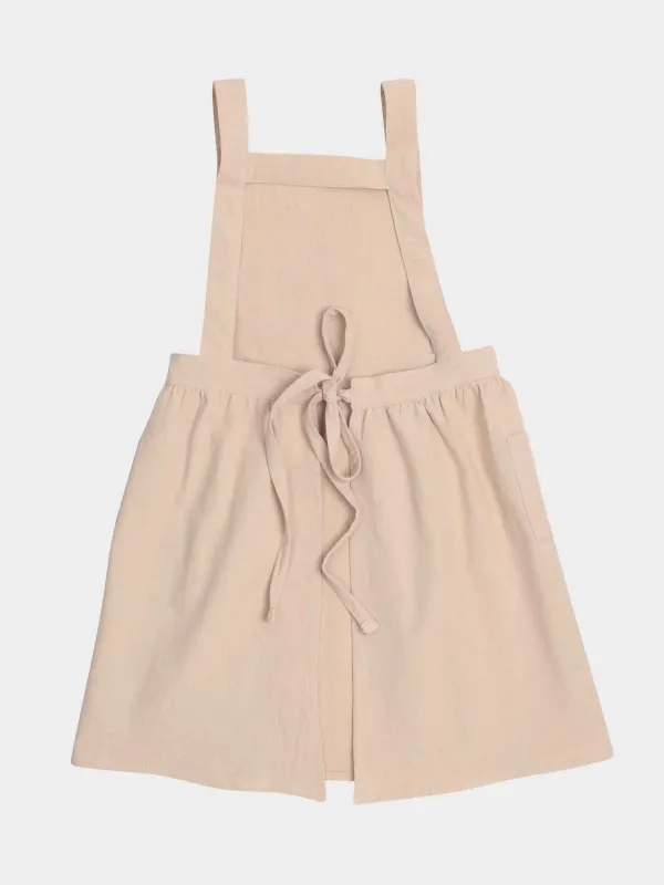 Алжапқыш-балаларға арналған көйлек, 57х56 см, мақта, сарғылт қоңыр, Vintage kitchen, image-4