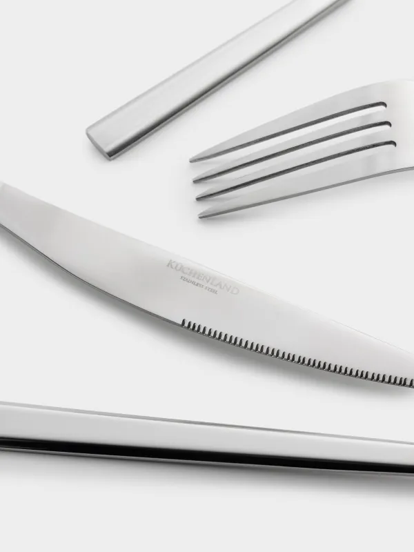 Ас құралдары, 6 тұлға, 24 дана, Болат, Rome, image-7